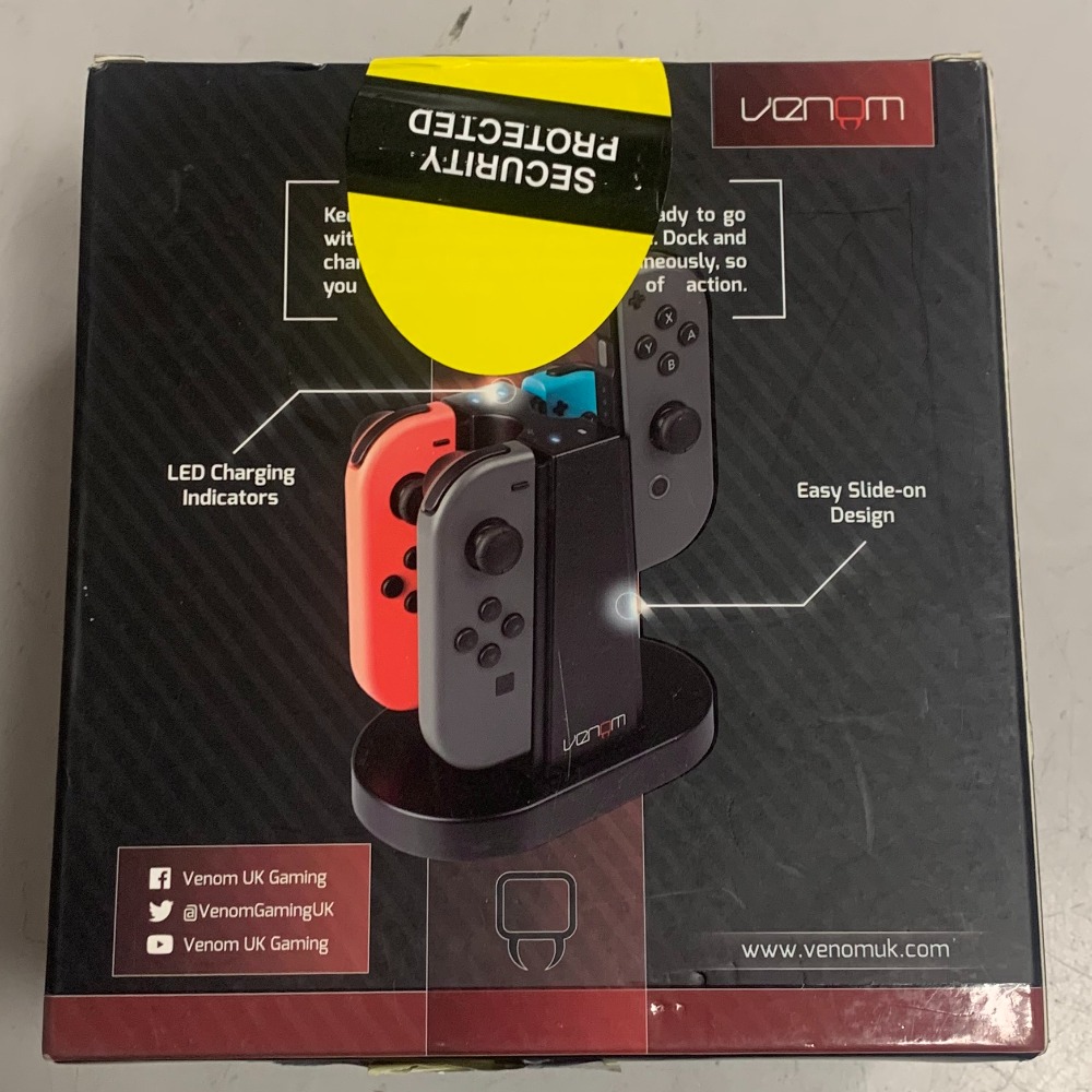 Venom Venom Switch JoyCon Quad Charging Station (Nintendo Switch